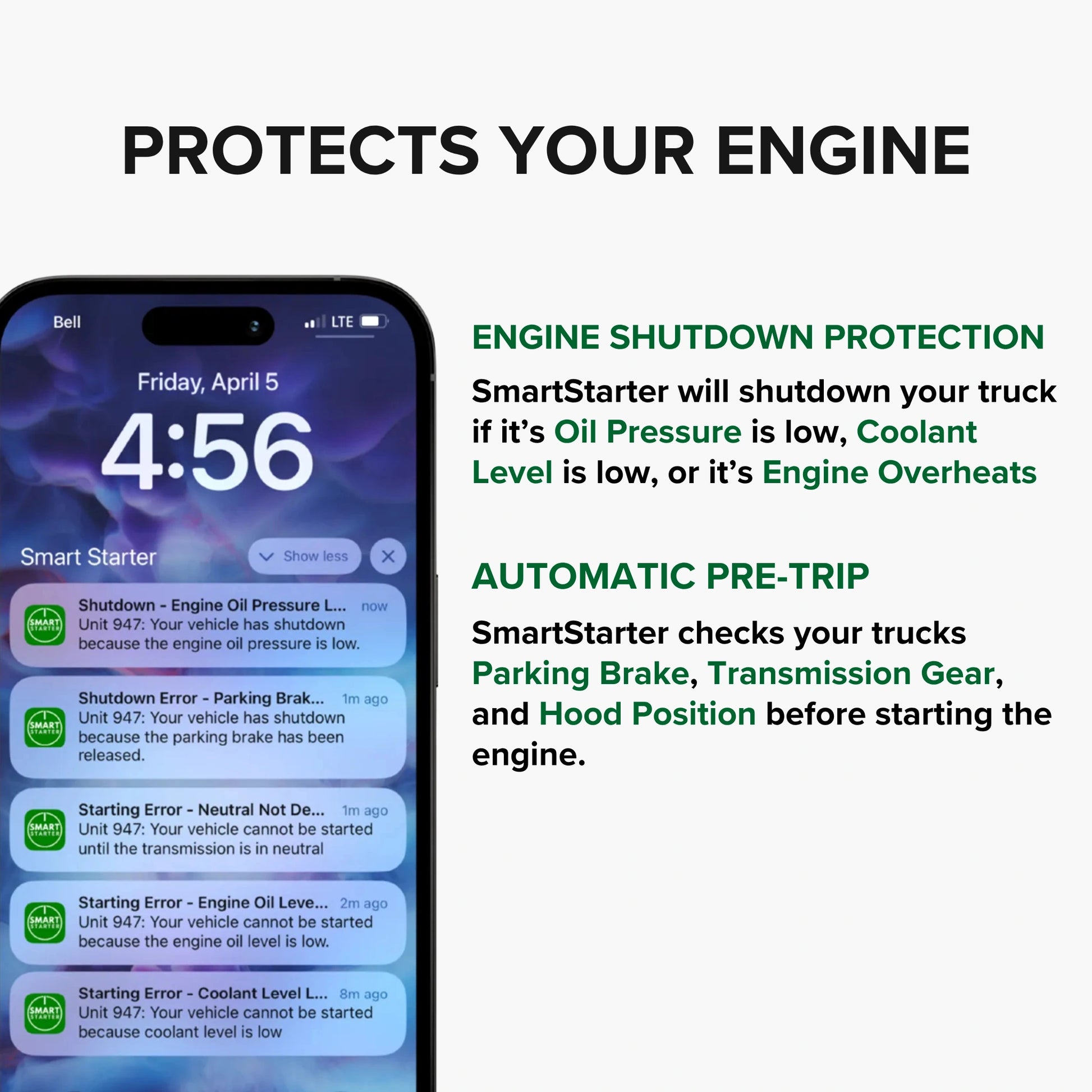 kenworth remote stare and auto start