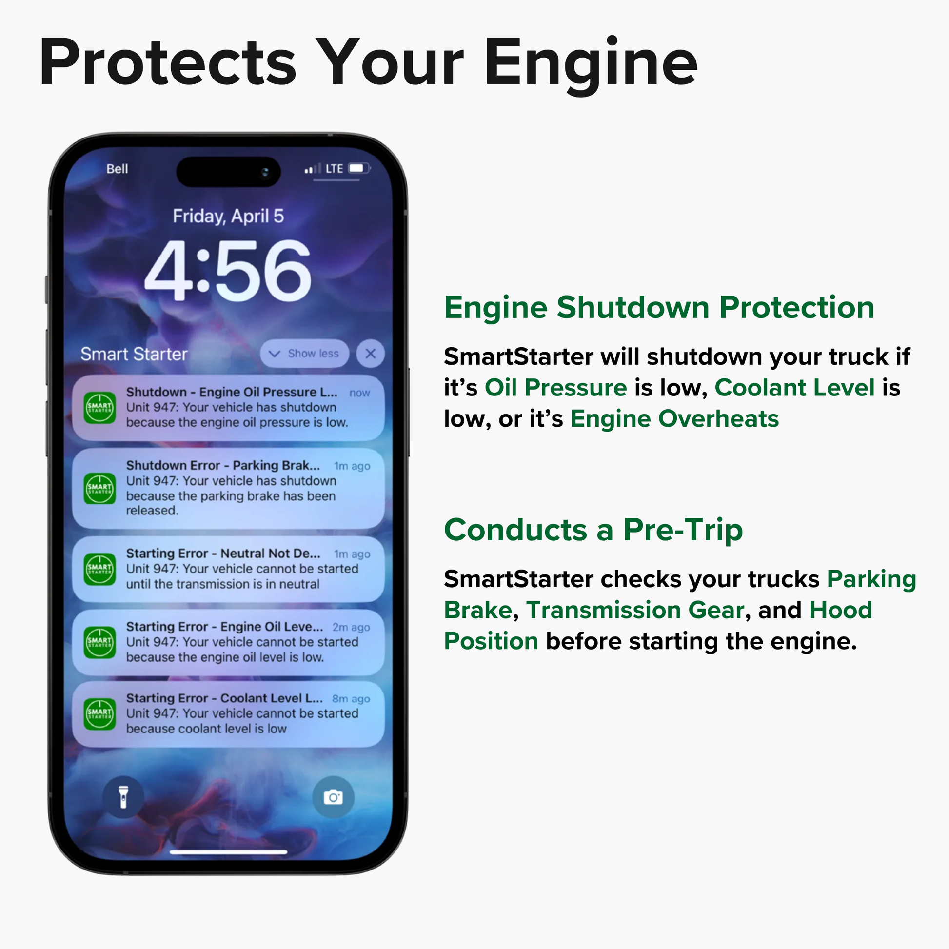 kenworth remote start auto start