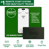 semi truck remote start
